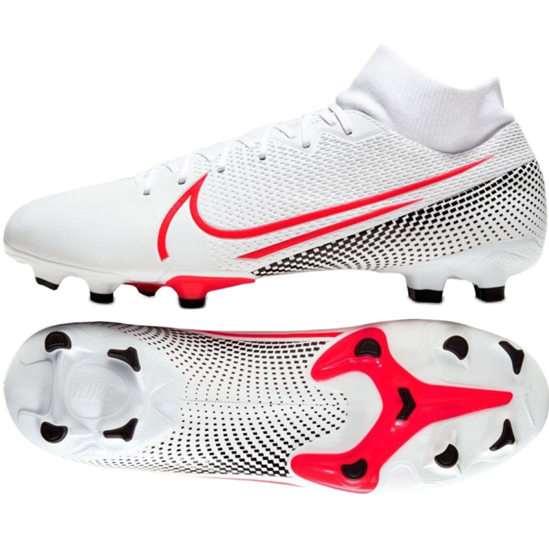 Nike Mercurial Superfly 7 Academy FG / MG M AT7946-160 futballcipő fehér