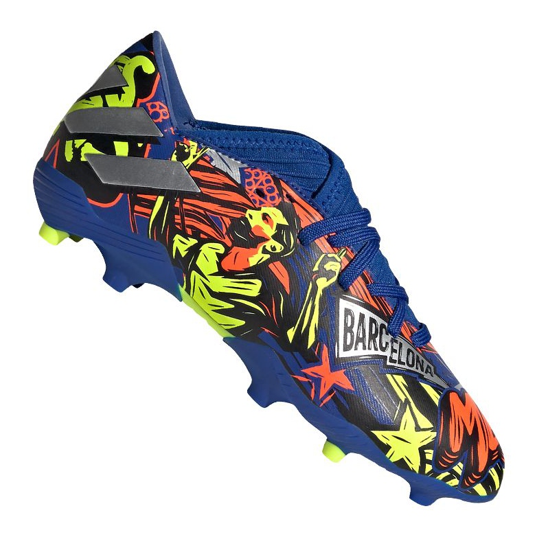 Adidas Nemeziz Messi 19.3 Fg Jr EH0599 futballcipő sokszínű sokszínű