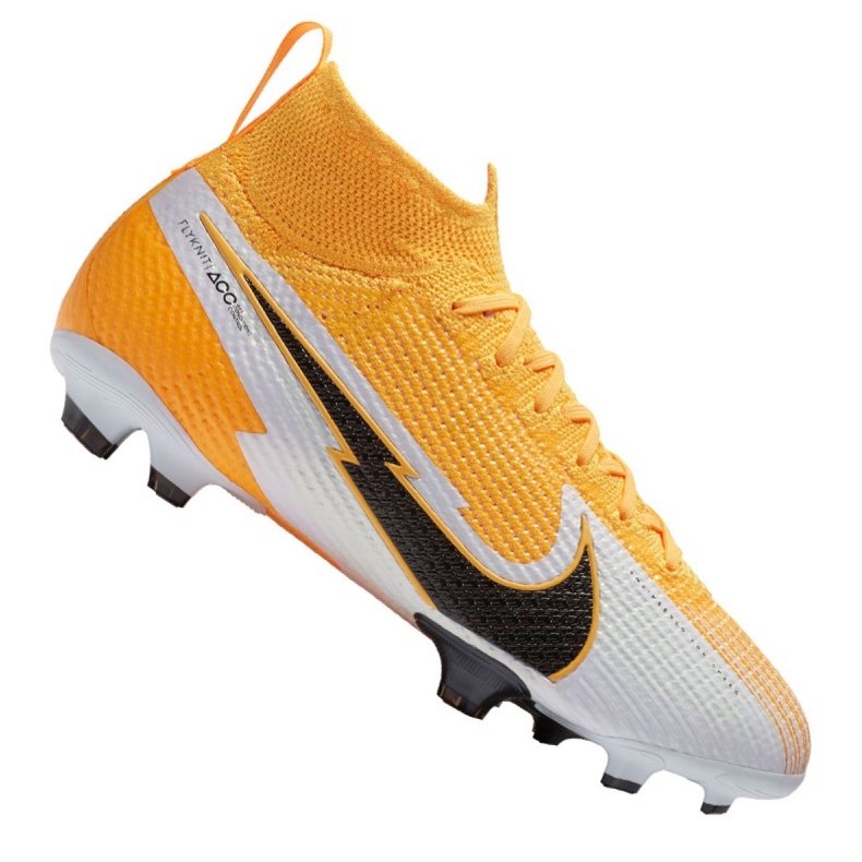 Nike Superfly 7 Elite Fg Jr AT8034-801 futballcipő sokszínű sárga