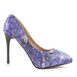 Lila virágcsapok 0116-4 sokszínű