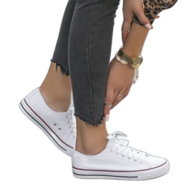 Fehér klasszikus női TH68-1 cipők