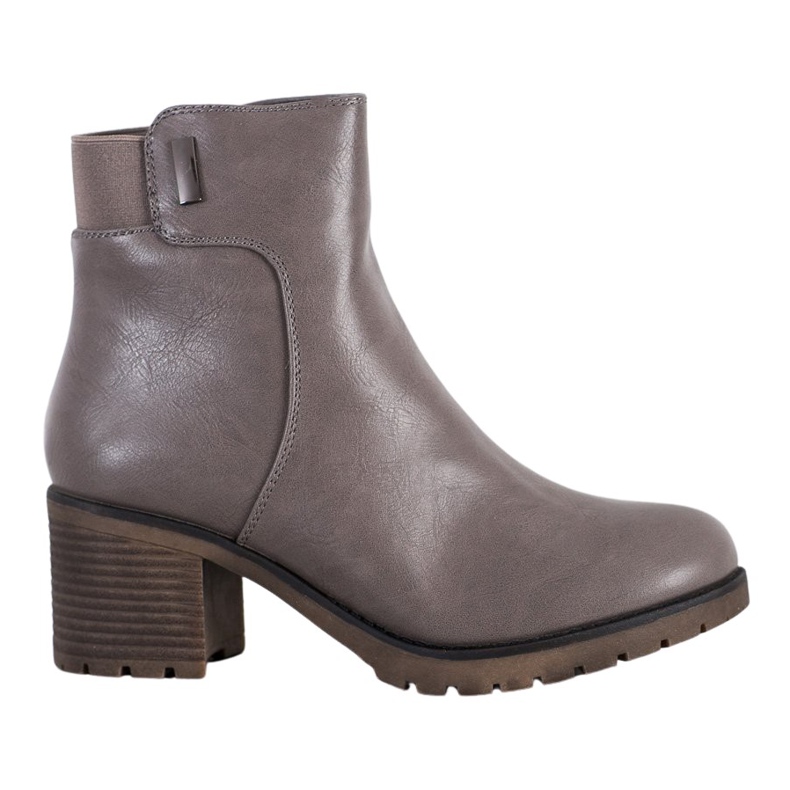 J. Star Kényelmes csizma egy oszlopon szürke