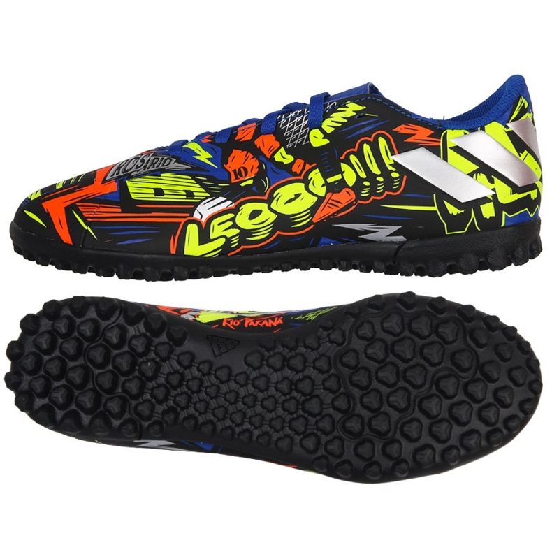 Adidas Nemeziz Messi 19.4 Tf Jr EH0602 futballcipő navy blue, sokszínű sokszínű