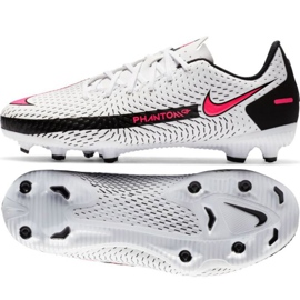 Nike Phantom Gt Academy FG / MG Jr CK8476-160 futballcipő sokszínű fehér