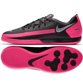 Nike Phantom Gt Academy Ic M CK8467-006 futballcipő sokszínű fekete Nike Phantom Gt Academy Ic M CK8467-006 futballcipő sokszínű fekete