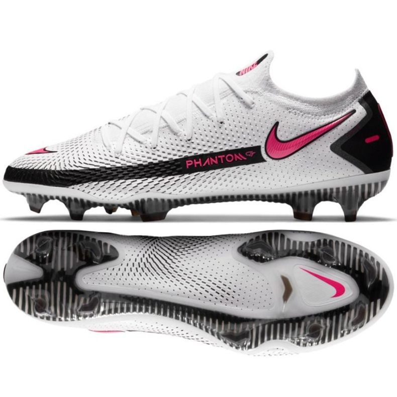 Nike Phantom Gt Elite Fg M CK8439-160 futballcipő sokszínű fehér