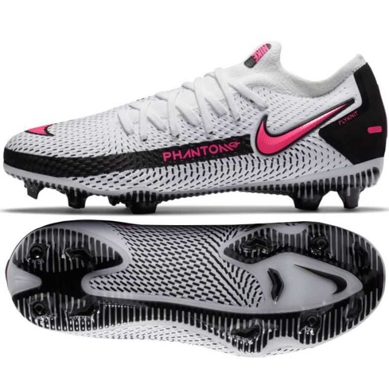 Nike Phantom Gt Elite Fg Jr CK8473-160 futballcipő sokszínű fehér