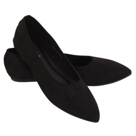 Fekete női balerinák NK19P Black Ii Quality Fekete női balerinák NK19P Black Ii Quality