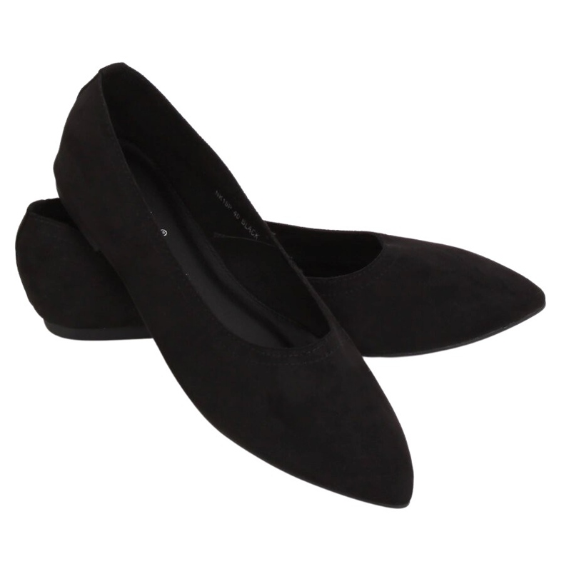 Fekete női balerinák NK19P Black Ii Quality
