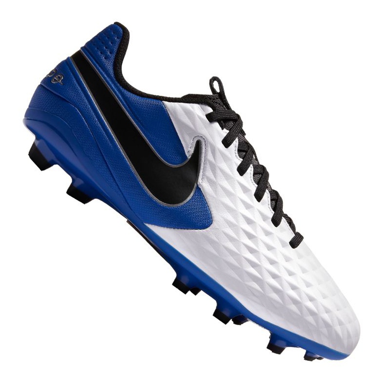 Nike Legend 8 Academy Mg Jr AT5732-104 futballcipő fekete, fehér, sötétkék sokszínű