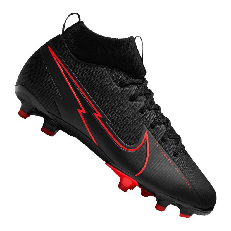Nike Superfly 7 Academy Mg Jr AT8120-060 futballcipő fekete fekete