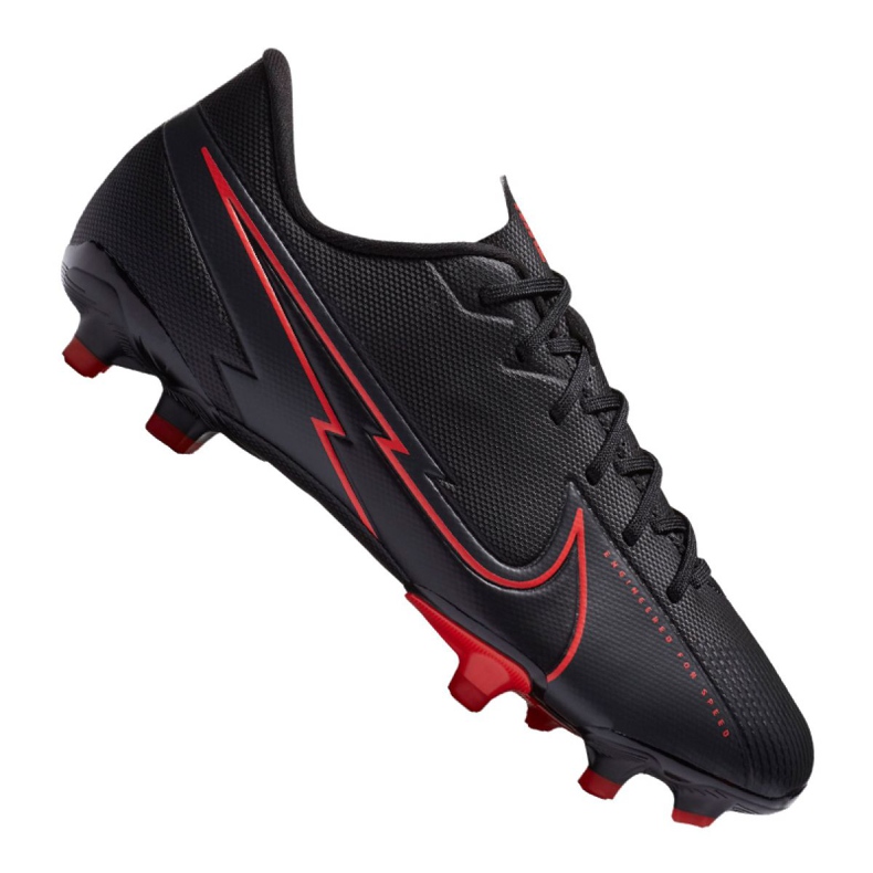 Nike Vapor 13 Academy Mg Jr AT8123-060 futballcipő fekete fekete