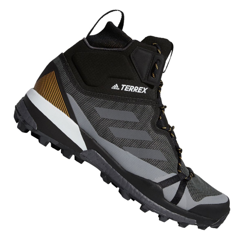 Adidas Terrex Skychaser Lt Mid Gtx M FW9597 cipő fekete szürke