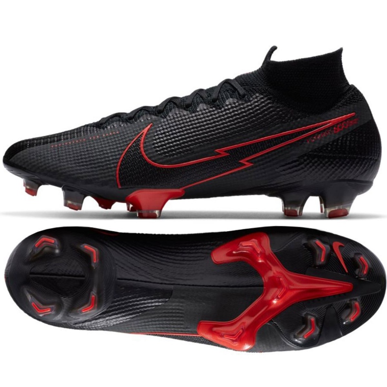 Nike Mercurial Superfly Elite Fg M AQ4174-060 futballcipő sokszínű fekete