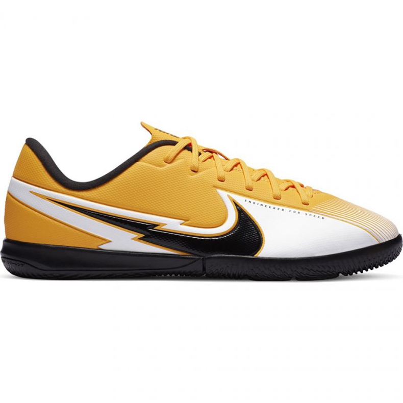 Nike Mercurial Vapor 13 Academy Ic Jr AT8137 801 futballcipő sárga sárgák