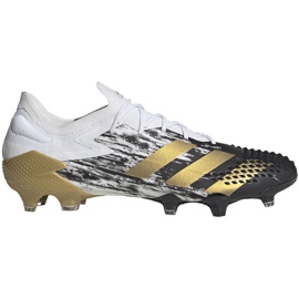 Adidas Predator Mutator 20.1 LM Fg FW9182 futballcipő szürke fehér