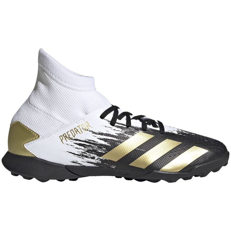Adidas Predator 20.3 Tf Jr FW9220 futballcipő szürke fehér