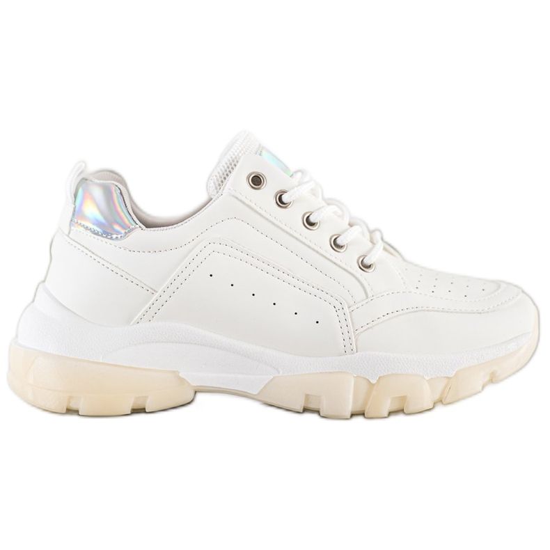 SHELOVET Eco bőr cipők fehér