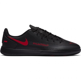 Nike Jr Phantom Gt Club Ic CK8481 060 futballcipő fehér fekete