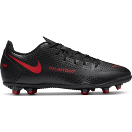 Nike Jr Phantom Gt Club FG / MG CK8479 060 futballcipő sokszínű fekete