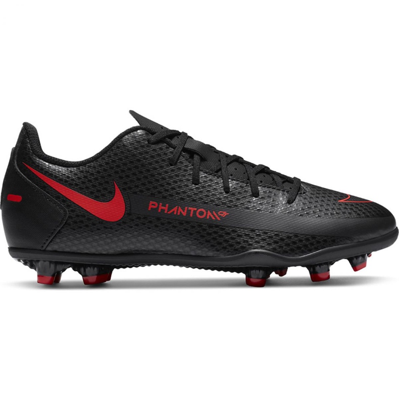 Nike Jr Phantom Gt Club FG / MG CK8479 060 futballcipő sokszínű fekete