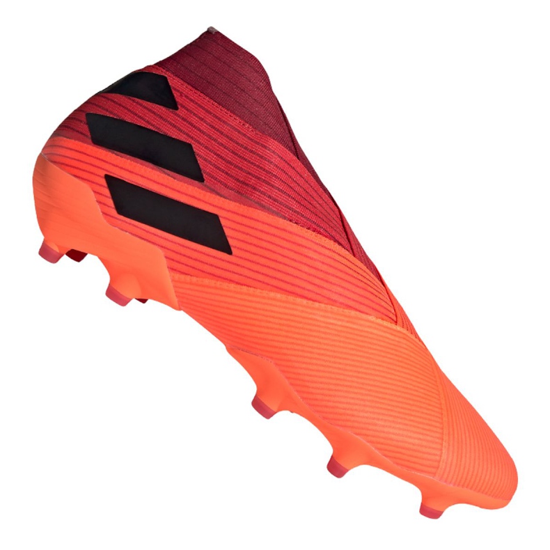 Adidas Nemeziz 19+ Fg M EH0772 futballcipő sokszínű narancssárga
