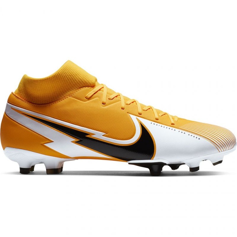 Nike Mercurial Superfly 7 Academy M FG / MG AT7946 801 futballcipő sokszínű narancs és vörös