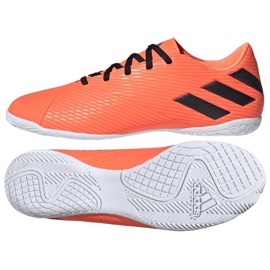 Belső cipő adidas Nemeziz 19.4 In M EH0307 sokszínű narancs és vörös