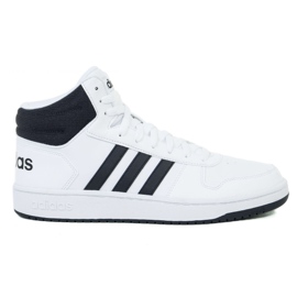Adidas Hoops 2.0 Mid M BB7208 cipő sokszínű fehér