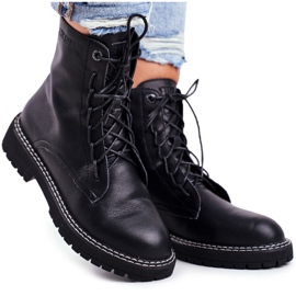 Női csizma Big Star Black GG274596 fekete Női csizma Big Star Black GG274596 fekete