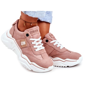 Női sportcipő Big Star Pink GG274210 rózsaszín