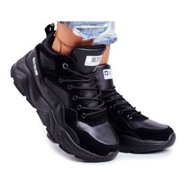 Női sportcipő Big Star Black GG274644 fekete