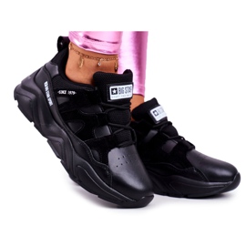 Női sportcipő Big Star Black GG274636 fekete