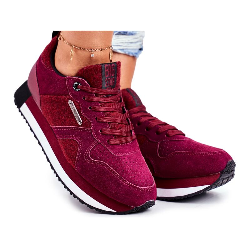 Ifjúsági sport Big Star Bordeaux GG274462 piros