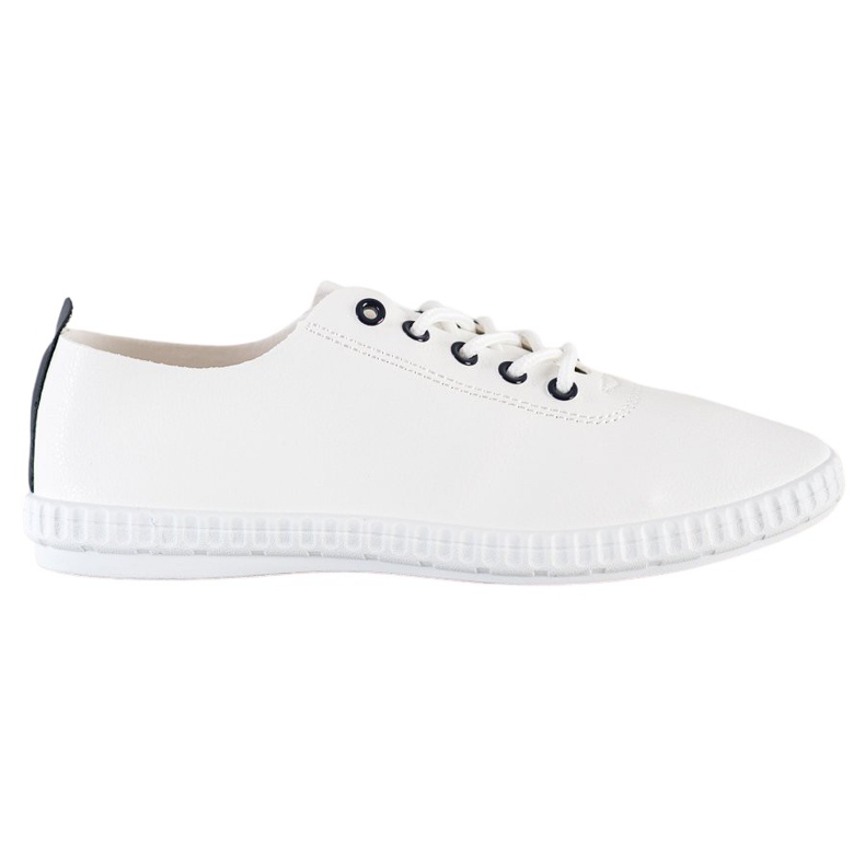 SHELOVET Könnyű cipők Eco bőrrel fehér