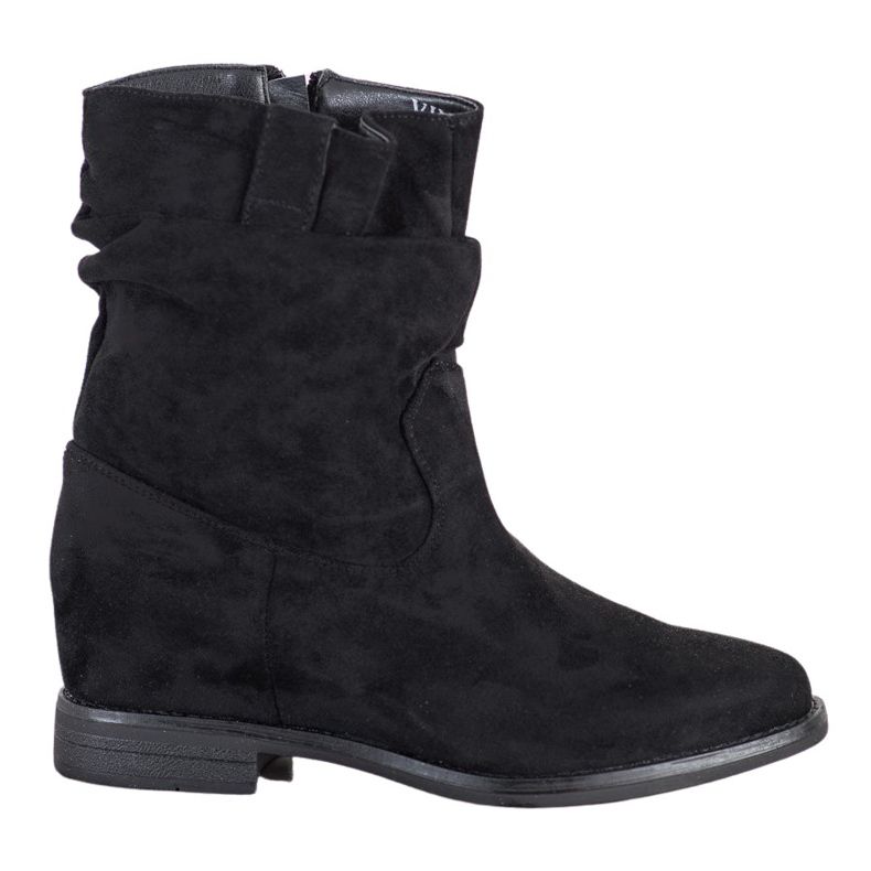 Cowboy csizma a VINCEZA ékén fekete