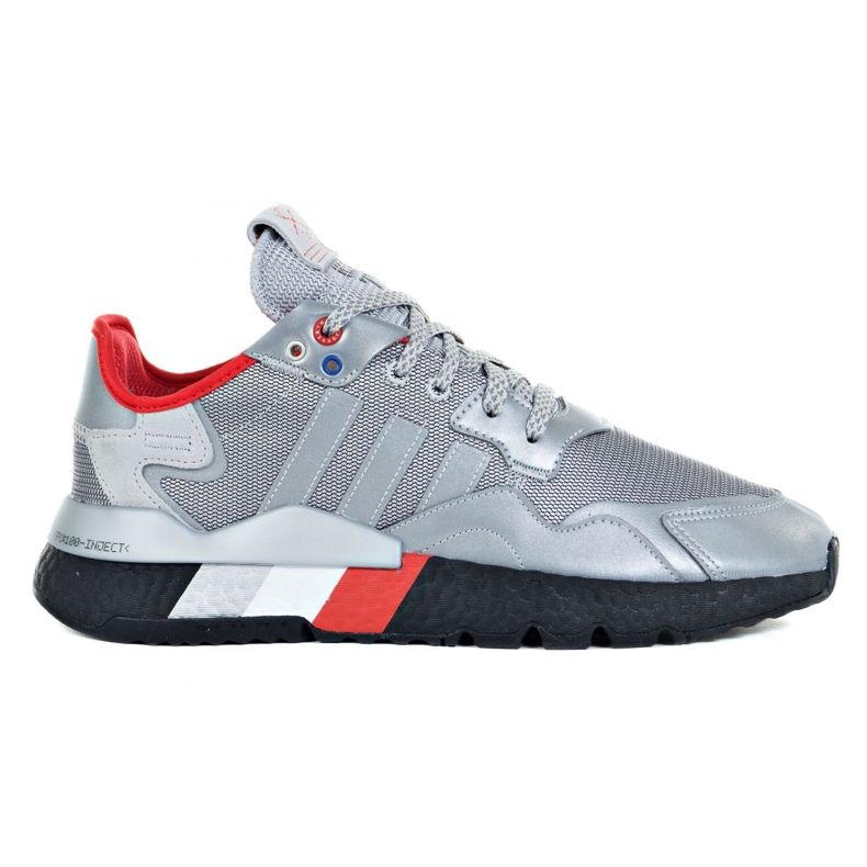 Adidas Nite Jogger M FV3787 cipő ezüst szürke