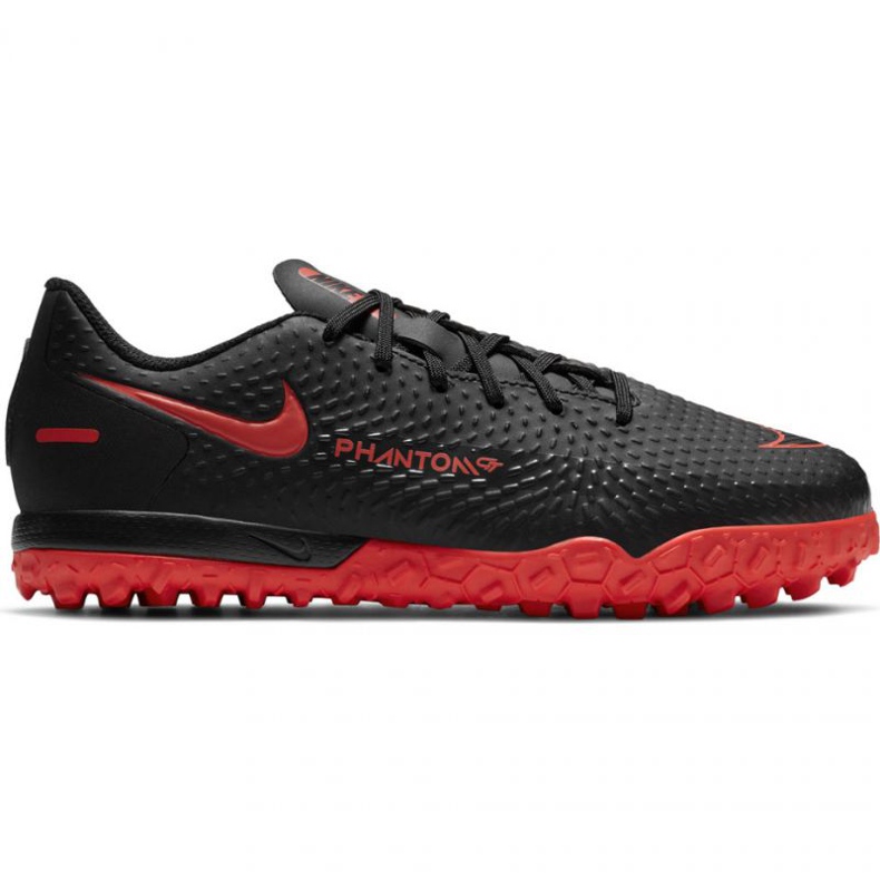 Nike Jr Phantom Gt Academy Tf CK8484 060 futballcipő sokszínű fekete