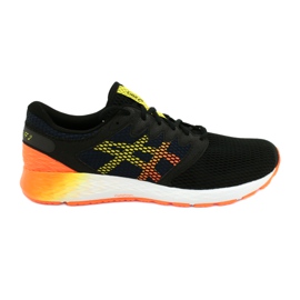 Futócipő Asics RoadHawk Ff 2 M 1011A136-005 fekete sötétkék narancssárga sárga