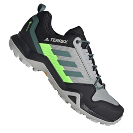 Adidas Terrex AX3 Gtx M FW9455 cipő fekete szürke zöld