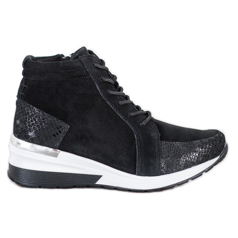 Filippo Fűzős bőrzsákok fekete Filippo Fűzős bőrzsákok fekete