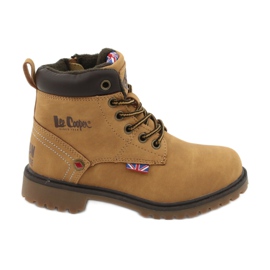 Lee Cooper KID CAMEL Csapdák cipzárral megkötve sárga