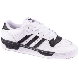 Adidas Rivalry Low M EG8062 cipő fehér fekete Adidas Rivalry Low M EG8062 cipő fehér fekete