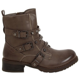 Katonai csizma sötét bézs Z195 Khaki