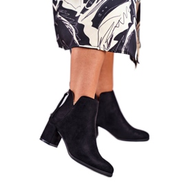 Vinceza Női csizma sarkán Velúr fekete mimóza Vinceza Női csizma sarkán Velúr fekete mimóza