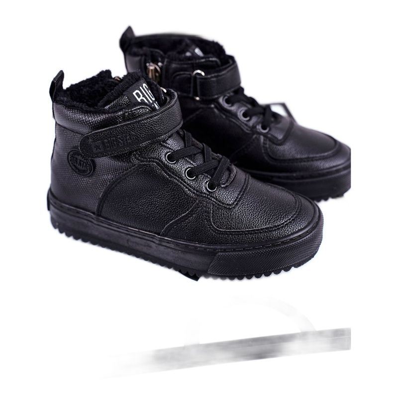 Gyermekcsizma Big Star Warm Black GG374040 fekete