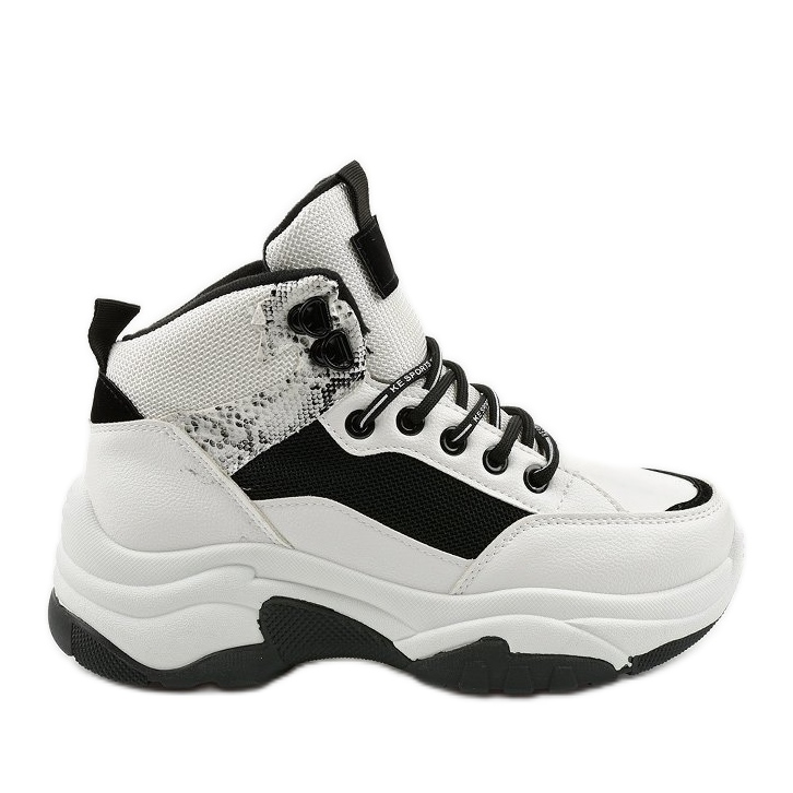 Fehér Cirisesis cipők fekete