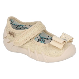 Befado gyermek papucsok egy íj 109p206 aranysárga