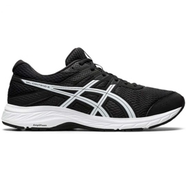 Asics Gel-Contend 6 M 1011A667 003 futócipő fehér fekete