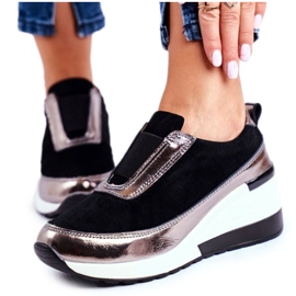 S.Barski Női sportcipők Cipők Fekete bőr Wilimont